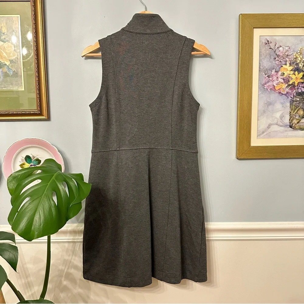 Title Nine Passport Dress
Small Black Gray Travel Vest Ponte Fair Isle Winter - Picture 2 of 7